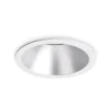 Ideal-Lux - Lampada da incasso GAME TRIM ROUND 11W 3000K WH SL, 9 x 9 x h8 cm, Bianco e Argento<Dmora Online