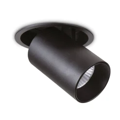 Ideal-Lux - Lampada da incasso NOVA FI 12W 3000K BK, 10 x 10 x h11 cm,<Dmora Cheap