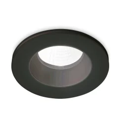 Ideal-Lux - Lampada da incasso ROOM-65 FI ROUND BK, 10 x 10 x h5 cm,<Dmora Best