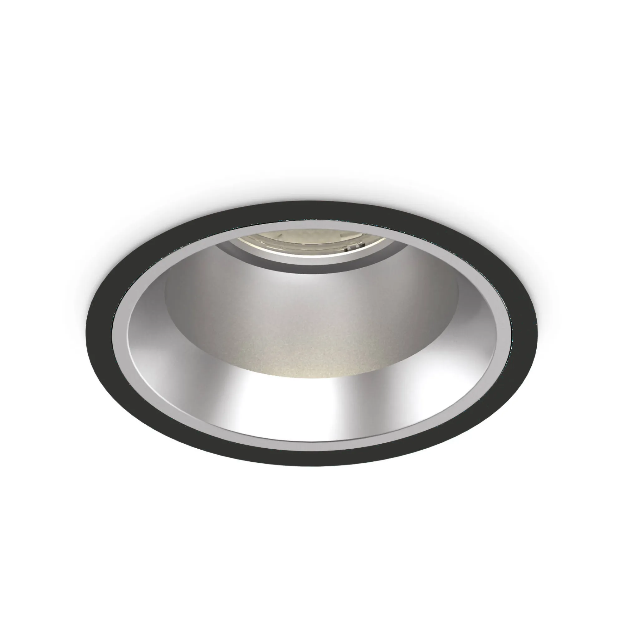 Ideal-Lux - Lampada da incasso OFF FI 15W 4000K BK, 11 x 11 x h8 cm,<Dmora Shop
