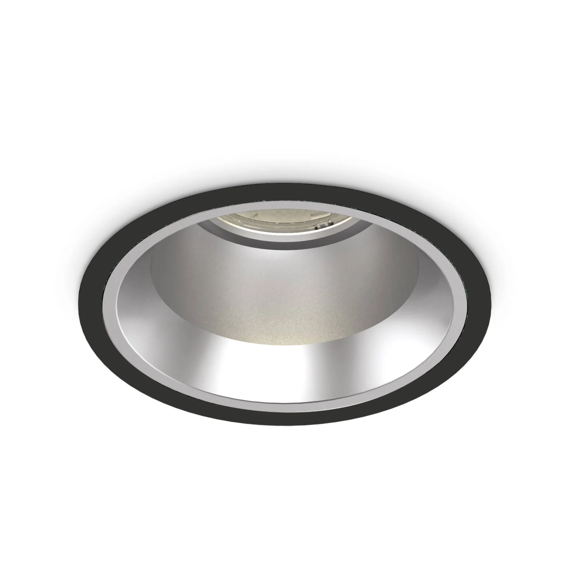 Ideal-Lux - Lampada da incasso OFF FI 28W 4000K BK, 16 x 16 x h10 cm,<Dmora Sale