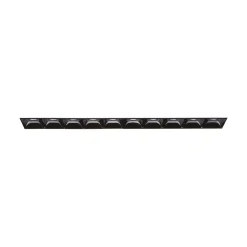 Ideal-Lux - Lampada da incasso LIKA FI TRIMLESS 20W 4000K BK, 27 x 7 x h5 cm,<Dmora Discount
