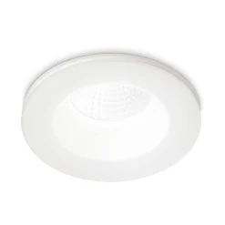 Ideal-Lux - Lampada da incasso ROOM-65 FI ROUND WH, 10 x 10 x h5 cm,<Dmora New