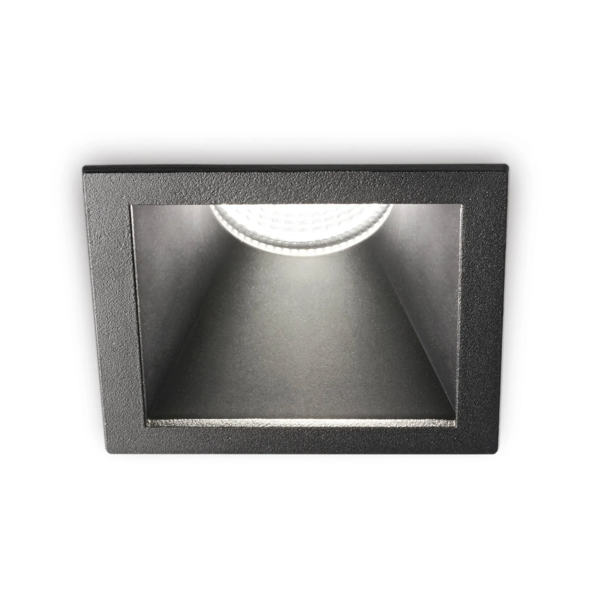 Ideal-Lux - Lampada da incasso GAME TRIM SQUARE 11W 2700K BK BK, 8 x 8 x h12 cm,<Dmora Shop