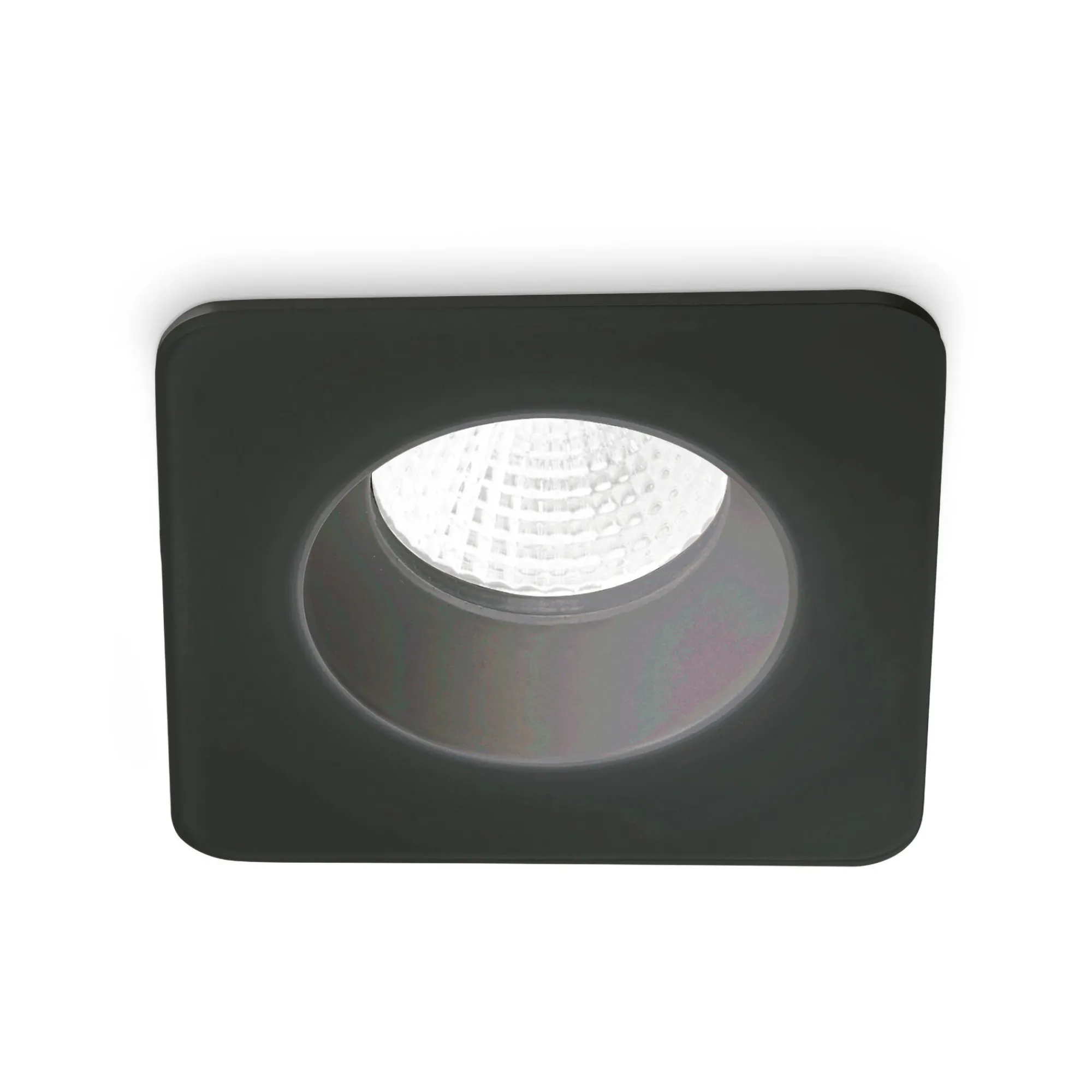 Ideal-Lux - Lampada da incasso ROOM-65 FI SQUARE BK, 10 x 8 x h5 cm,<Dmora New