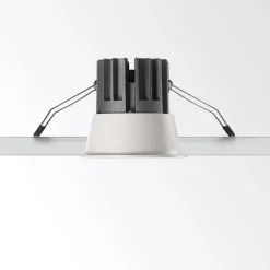 Ideal-Lux - Lampada da incasso GAME TRIM ROUND 11W 3000K WH WH, 9 x 9 x h8 cm,<Dmora Cheap