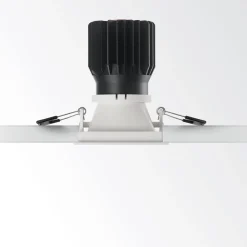 Ideal-Lux - Lampada da incasso GAME TRIM SQUARE 11W 3000K WH WH, 8 x 8 x h12 cm,<Dmora Hot