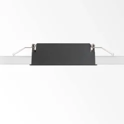 Ideal-Lux - Lampada da incasso LIKA FI SLIM 10W 3000K BK, 12 x 3 x h4 cm,<Dmora Flash Sale