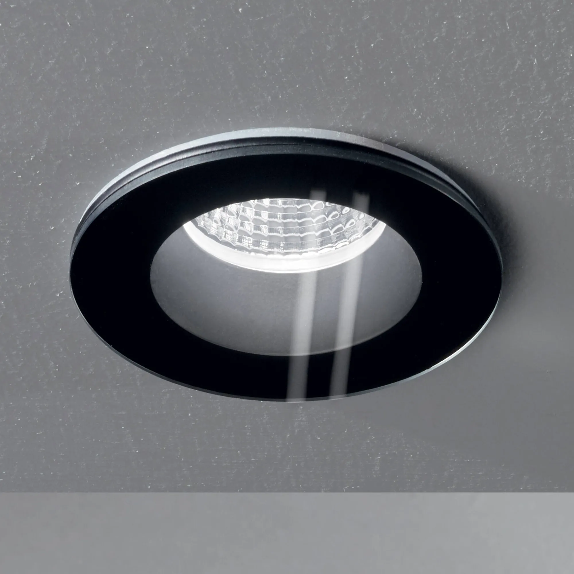 Ideal-Lux - Lampada da incasso ROOM-65 FI ROUND BK, 10 x 10 x h5 cm,<Dmora Best