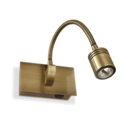 Ideal-Lux - Lampada da parete DYNAMO AP BRUNITO, 12 x 7 x h33 cm,<Dmora Clearance