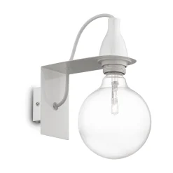 Ideal-Lux - Lampada da parete MINIMAL AP1 , 12 x 23 x h21 cm,<Dmora Cheap