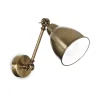 Ideal-Lux - Lampada da parete NEWTON AP1 BRUNITO, 14 x 23 x h44 cm,<Dmora Clearance
