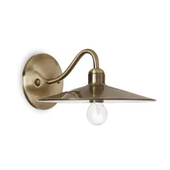 Ideal-Lux - Lampada da parete CANTINA AP1 BRUNITO, 25 x 15 x h29 cm,<Dmora Discount