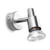 Ideal-Lux - Lampada da parete SLEM AP1 NICKEL, 6 x 10 x h13 cm,<Dmora New