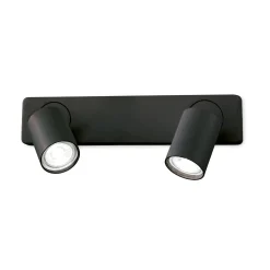 Ideal-Lux - Lampada da parete RUDY AP2 ROUND , 32 x 13 x h9 cm,<Dmora Store