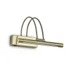Ideal-Lux - Lampada da parete BOW AP D26 BRUNITO, 26 x 18 x h23 cm,<Dmora Clearance