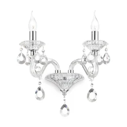 Ideal-Lux - Lampada da parete NEGRESCO AP2 , 34 x 29 x h25 cm,<Dmora Online