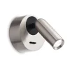 Ideal-Lux - Lampada da parete BEAN AP ROUND NICKEL, 7 x 9 x h11 cm,<Dmora Sale