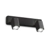 Ideal-Lux - Lampada da parete RUDY AP2 SQUARE , 32 x 13 x h9 cm,<Dmora Shop