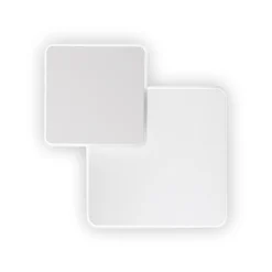 Ideal-Lux - Lampada da parete POUCHE AP SQUARE, 25 x 25 x h5 cm,<Dmora Cheap