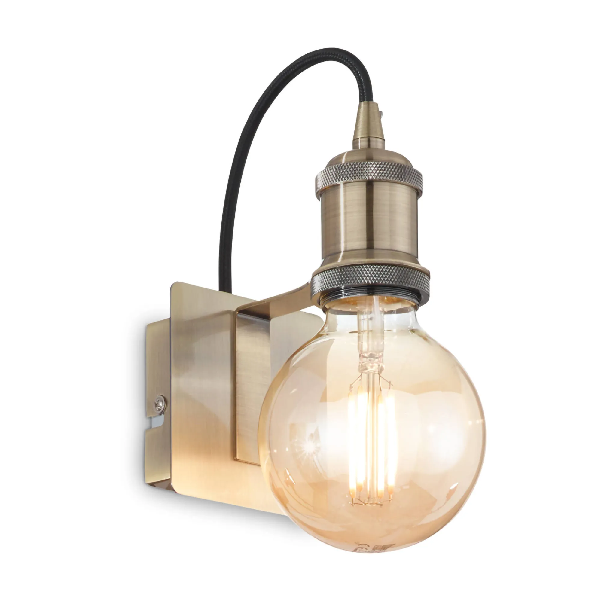 Ideal-Lux - Lampada da parete FRIDA AP1 BRUNITO, 9 x 21 x h12 cm,<Dmora Discount