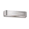 Ideal-Lux - Lampada da parete POSTA AP2 ALLUMINIO, 36 x 8 x h8 cm,<Dmora New
