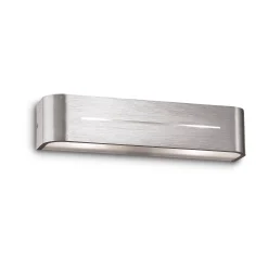 Ideal-Lux - Lampada da parete POSTA AP2 ALLUMINIO, 36 x 8 x h8 cm,<Dmora New