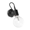 Ideal-Lux - Lampada da parete EDISON AP1 , 12 x 27 x h25 cm,<Dmora Fashion