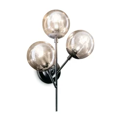 Ideal-Lux - Lampada da parete KEPLER AP3, 38 x 47 x h23 cm,<Dmora New