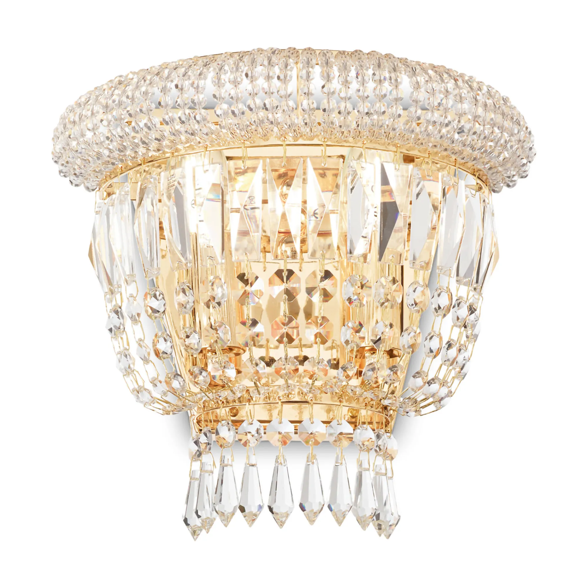 Ideal-Lux - Lampada da parete DUBAI AP2 , 25 x 23 x h15 cm,<Dmora Cheap