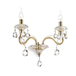 Ideal-Lux - Lampada da parete NEGRESCO AP2 , 34 x 29 x h25 cm,<Dmora Store