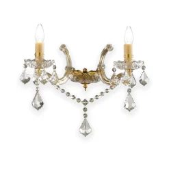 Ideal-Lux - Lampada da parete FLORIAN AP2 , 43 x 25 x h32 cm,<Dmora Cheap