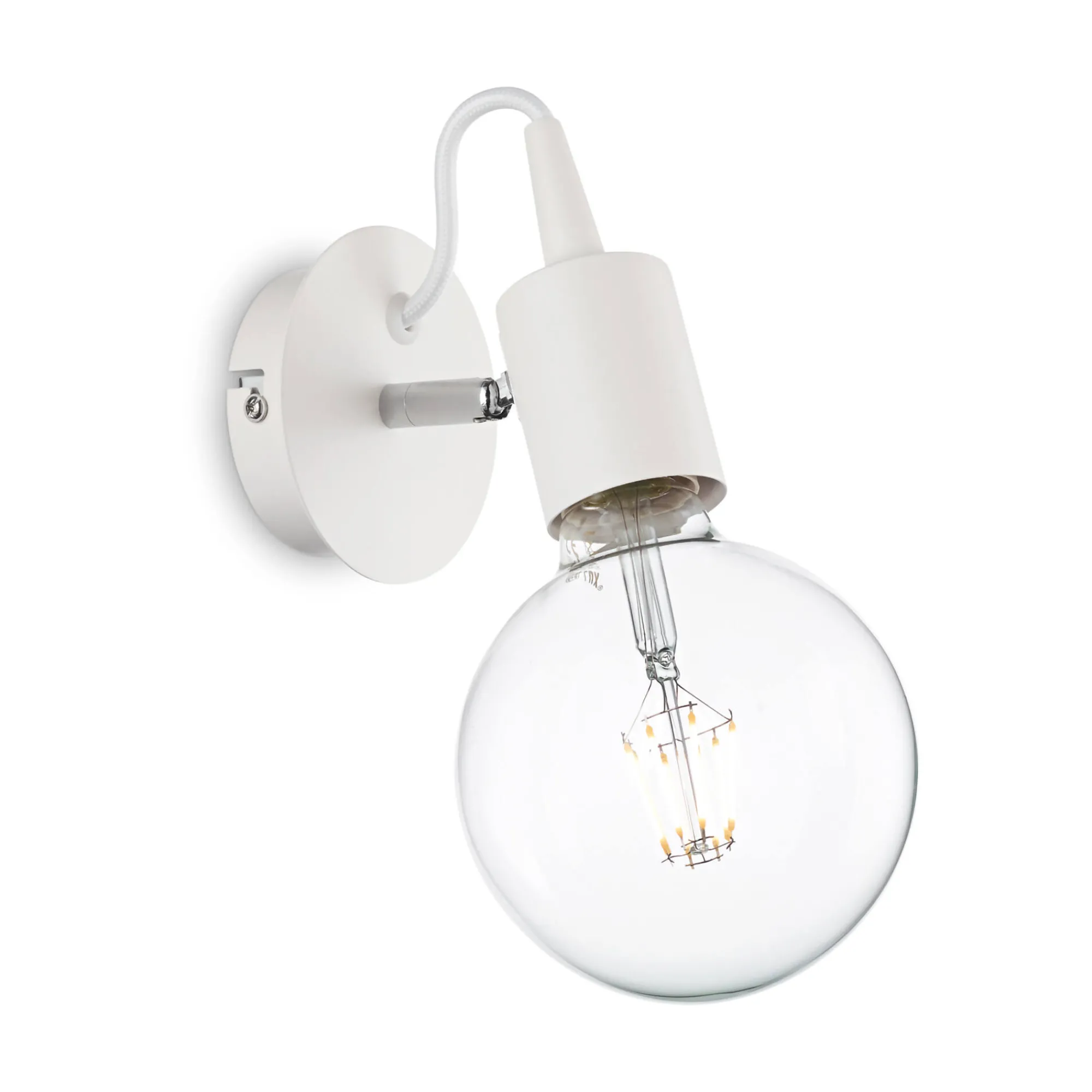 Ideal-Lux - Lampada da parete EDISON AP1 , 12 x 27 x h25 cm,<Dmora Online