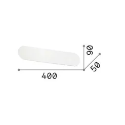 Ideal-Lux - Lampada da parete ECHO AP D40 , 40 x 9 x h5 cm,<Dmora Cheap