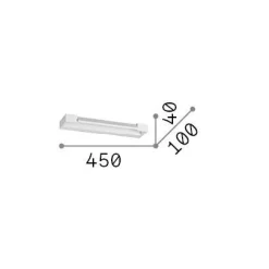 Ideal-Lux - Lampada da parete BALANCE AP D45 , 45 x 4 x h10 cm,<Dmora Outlet