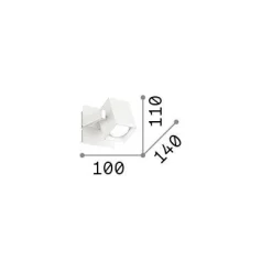 Ideal-Lux - Lampada da parete MOUSE AP1 , 10 x 11 x h14 cm,<Dmora Best Sale