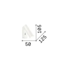 Ideal-Lux - Lampada da parete PIPE AP , 5 x 11 x h13 cm,<Dmora Best Sale