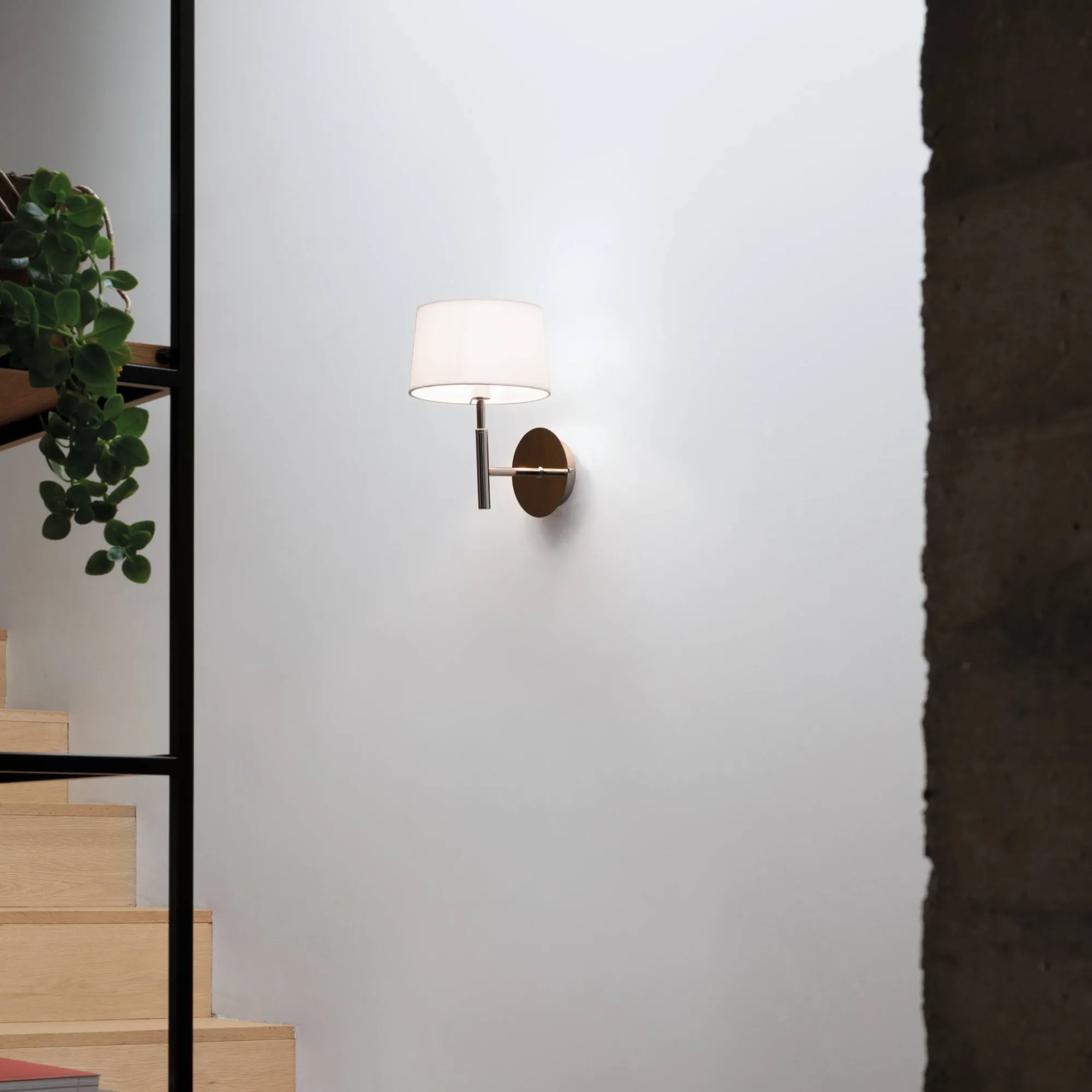 Ideal-Lux - Lampada da parete HILTON AP1, 18 x 26 x h22 cm,<Dmora Flash Sale