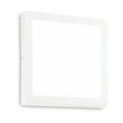 Ideal-Lux - Lampada da soffitto UNIVERSAL PL D40 SQUARE 4000K, 40 x 40 x h4 cm,<Dmora Cheap