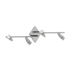 Ideal-Lux - Lampada da soffitto ALFA PL4 NICKEL, 72 x 22 x h16 cm,<Dmora Flash Sale