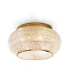 Ideal-Lux - Lampada da soffitto PASHA' PL6 , 40 x 40 x h22 cm,<Dmora Discount