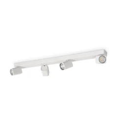Ideal-Lux - Lampada da soffitto RUDY PL4 SQUARE , 76 x 13 x h9 cm,<Dmora Outlet