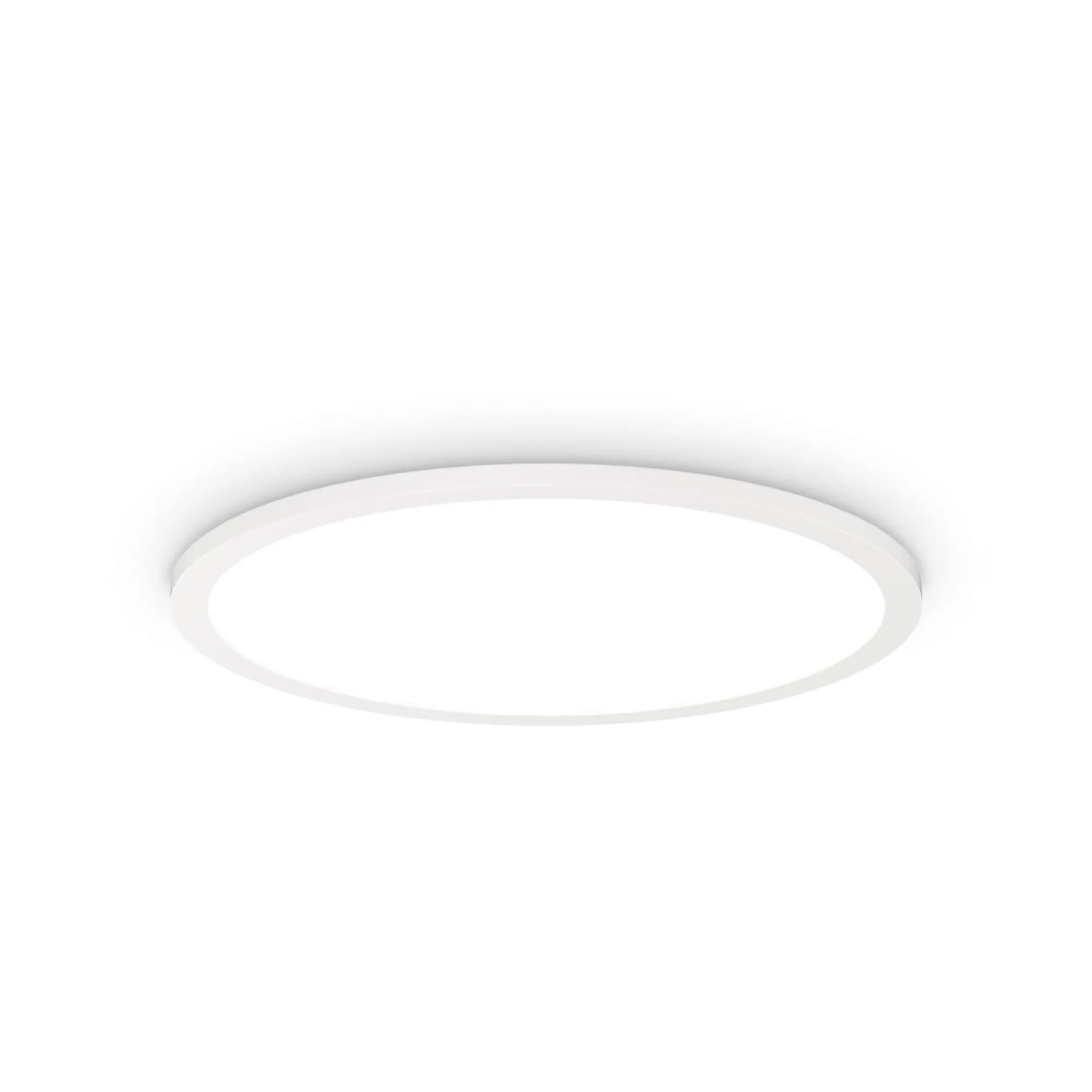 Ideal-Lux - Lampada da soffitto FLY SLIM PL D45 3000K, 45 x 45 x h4 cm,<Dmora Store
