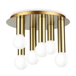 Ideal-Lux - Lampada da soffitto PETIT PL6 , 40 x 40 x h23 cm,<Dmora Flash Sale