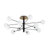 Ideal-Lux - Lampada da soffitto COSMOPOLITAN PL12, 145 x 145 x h54 cm,<Dmora Discount