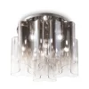 Ideal-Lux - Lampada da soffitto COMPO PL6 FUME', 56 x 56 x h35 cm,<Dmora Online
