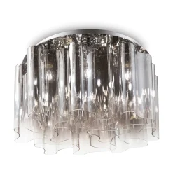 Ideal-Lux - Lampada da soffitto COMPO PL10 FUME', 74 x 74 x h35 cm,<Dmora Sale