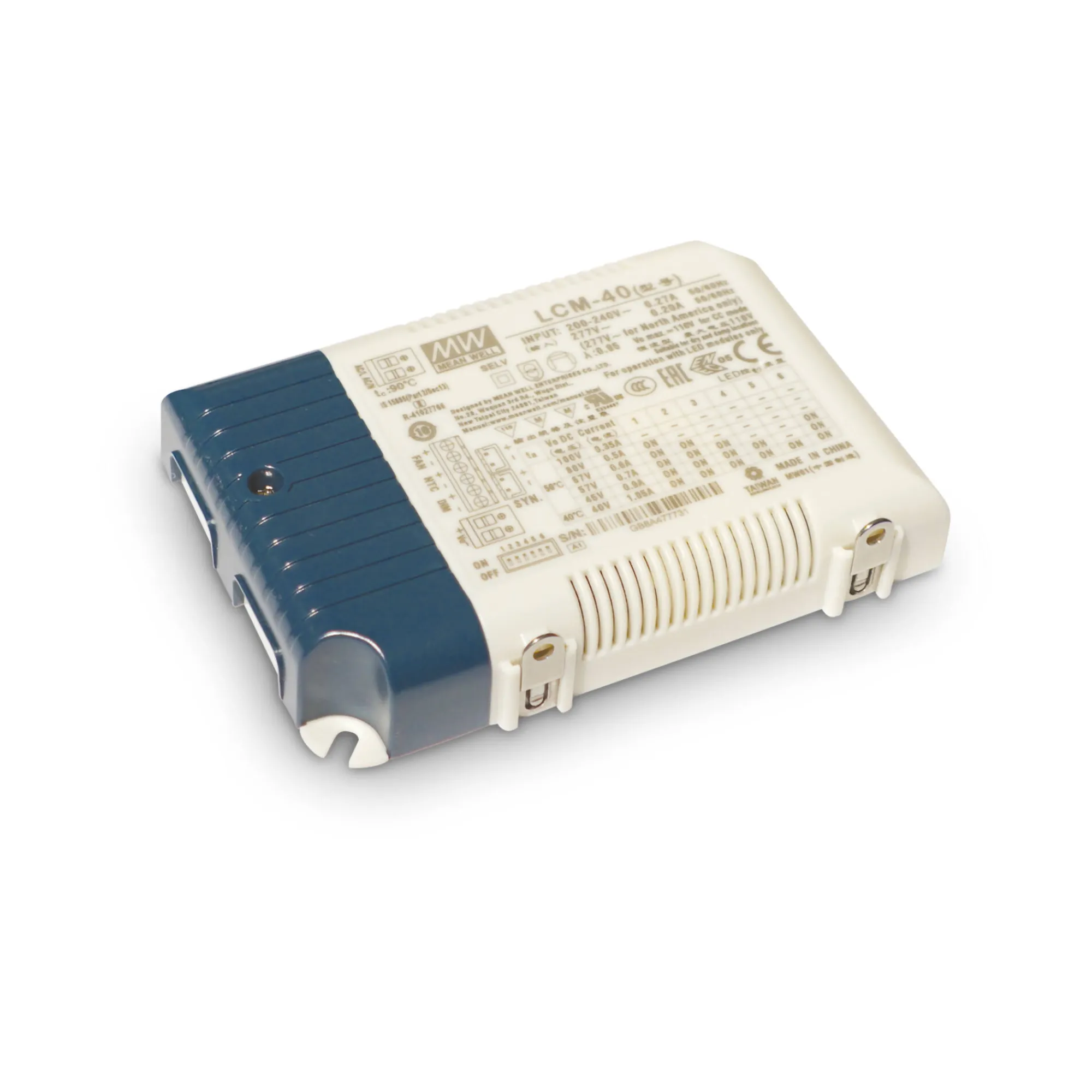 Ideal-Lux - Lampada da soffitto FLY D60 DRIVER DALI/PUSH 60W 1400mA, 13 x 9 x h3 cm,<Dmora New