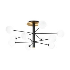 Ideal-Lux - Lampada da soffitto COSMOPOLITAN PL10, 124 x 124 x h54 cm,<Dmora Best Sale