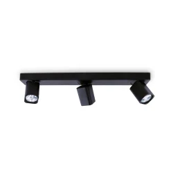 Ideal-Lux - Lampada da soffitto RUDY PL3 SQUARE , 54 x 13 x h9 cm,<Dmora Best